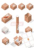 A4 Parcel Labels, 6 per Sheet, 99.1 x 93.1 mm (A4ST6)