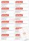 A4 Address Labels, 12 per Sheet, 100.01 x 44.4 mm (A4ST12)