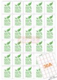 A4 Address Labels, 30 per Sheet, 39 x 48 mm (A4ST30A)