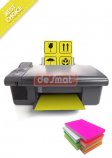 A4 Fluorescent Yellow Label Sheets, 75 Sheets (A4STCY75S)