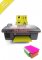 A4 Fluorescent Yellow Label Sheets, 75 Sheets (A4STCY75S)