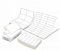 Dot Matrix Labels 89 x 35 mm, One Across, 1,000L (89351-1000L)