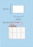 Direct Thermal Label Roll, 50 x 25 mm, 2 Across (DT-TT-50252)