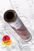 Tracing Paper Roll, 40 in (1016 mm) Wide, Core Less (RT954018)