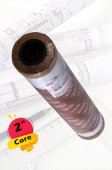 Tracing Paper Roll, 36 in (914 mm) Wide, 2 in Core (RT953645-2)