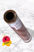 Tracing Paper Roll, 42 in (1067 mm) Wide, 2 in Core (RT954250-2)