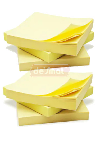 Super Sticky Notes Pad, 100 x 75 mm, Yellow (341Y)