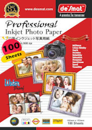 Ultra Gloss RC Inkjet Photo Paper 4R (4 x 6 in), 100 Sheets (4RPROPPG270-100S)