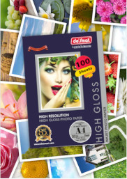 A4 Gloss Inkjet Photo Paper, 130 GSM, 100 Sheets (A4PG130-100S)