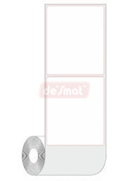 Thermal Transfer Roll, 25 x 25 mm, 2 Across (LBL-TT-25252-3000)