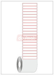 Thermal Transfer Label Roll, 60 x 25 mm, 1 Across (LBL-TT-60251)