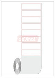 Thermal Transfer Label Roll, 75 x 38 mm, 1 Across (LBL-TT-75381)