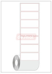 Thermal Transfer Label Roll, 75 x 50 mm, 1 Across (LBL-TT-75501)