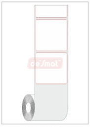 Thermal Transfer Label Roll, 75 x 75 mm, 1 Across (LBL-TT-75751)