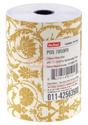 POS Thermal Paper Roll 78 mm x 62 mm Dia, 70 GSM (POS7850PR)