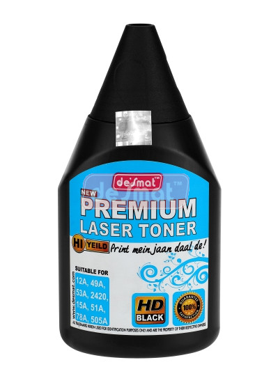 HP Premium Toner Powder, 120 g Bottle (TONHWPRU-120)