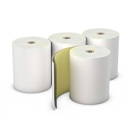 Plain POS Paper Roll 105 mm x 57 mm Dia, 2 Ply (CSR105702)