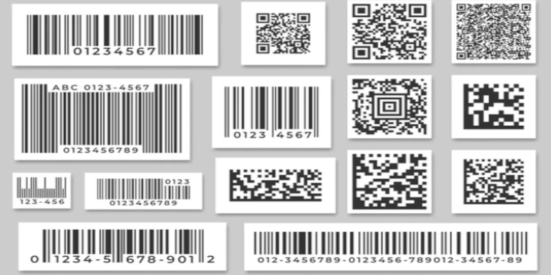 Barcode and QR labels